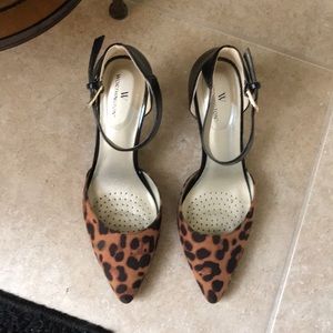 Animal Print Accent Shoes